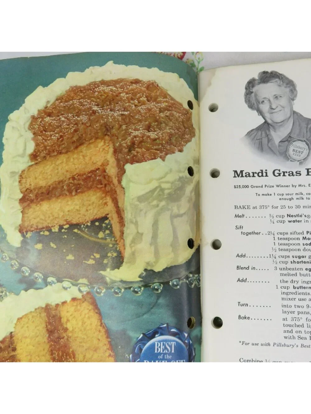 10th and 11th Grand National Pillsbury Bake-Off Cookbooks Booklets Lot of 2